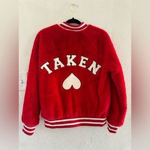 F21 "TAKEN" fur coat